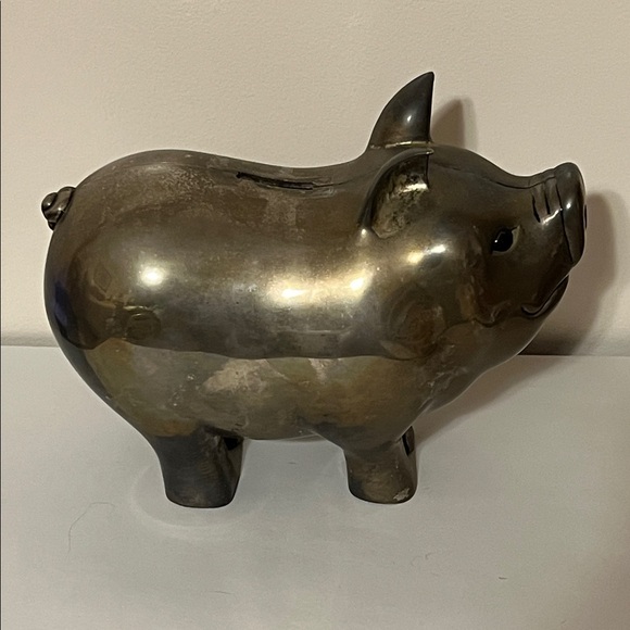 Godinger Silver Art Other - Godinger Silver Art Vintage Big Piggy Bank